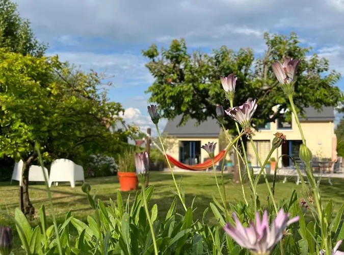 Chez Bea Calme Avec Sa Jolie Vue Sur Jardin, Confort Assure Bed & Breakfast Granville